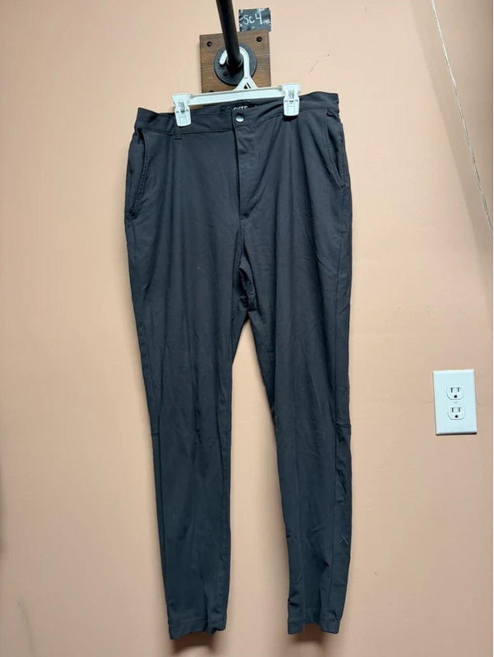 Cuts Clothing Men's Stretch Pants Charcoal